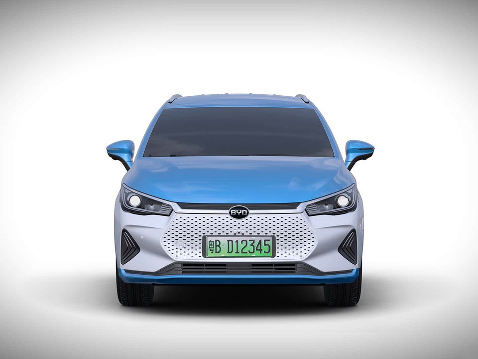 BYD e6 — China electric EV for export