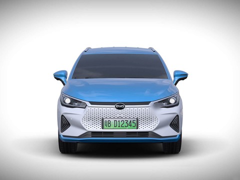 BYD e6 — China electric EV for export