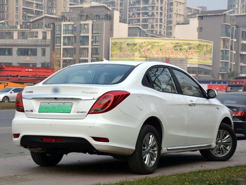 GAC Trumpchi GA3S PHEV — China plug-in hybrid EV for export — photo 3