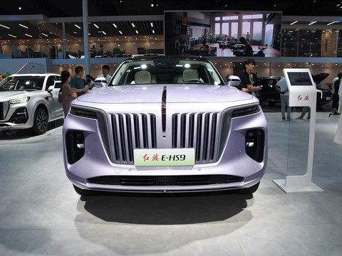 Hongqi E-HS9 — China electric EV for export — photo 2