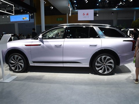 Hongqi E-HS9 — China electric EV for export — photo 4