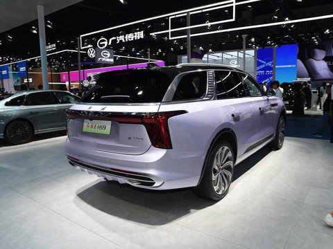 Hongqi E-HS9 — China electric EV for export — photo 7