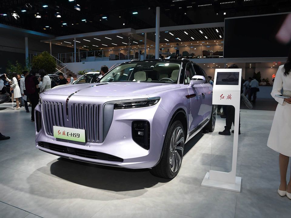 Hongqi E-HS9 — China electric EV for export