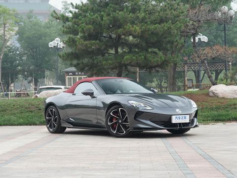 MG Cyberster — China electric EV for export — photo 3